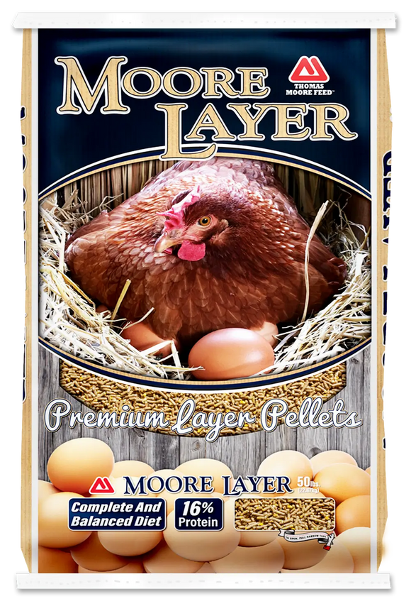 Thomas Moore 16% Layer Pellets
